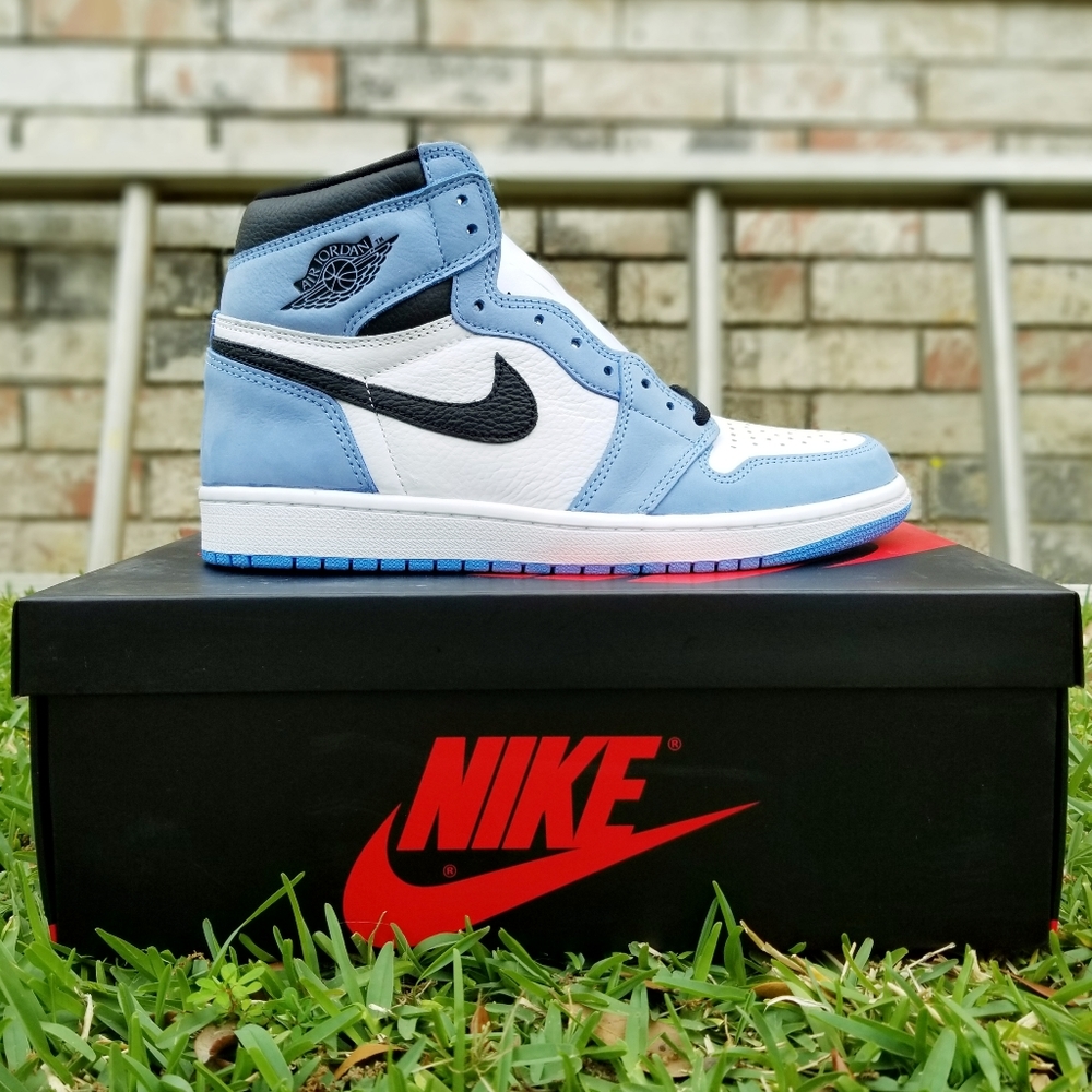 Size 8.5 (10w) - Jordan 1 Retro High OG University Blue UNC - New DS